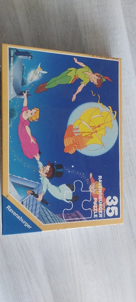 Disney Peter Pan puzzel 35 stukjes, Ophalen of Verzenden, Meer dan 50 stukjes, 6 jaar of ouder
