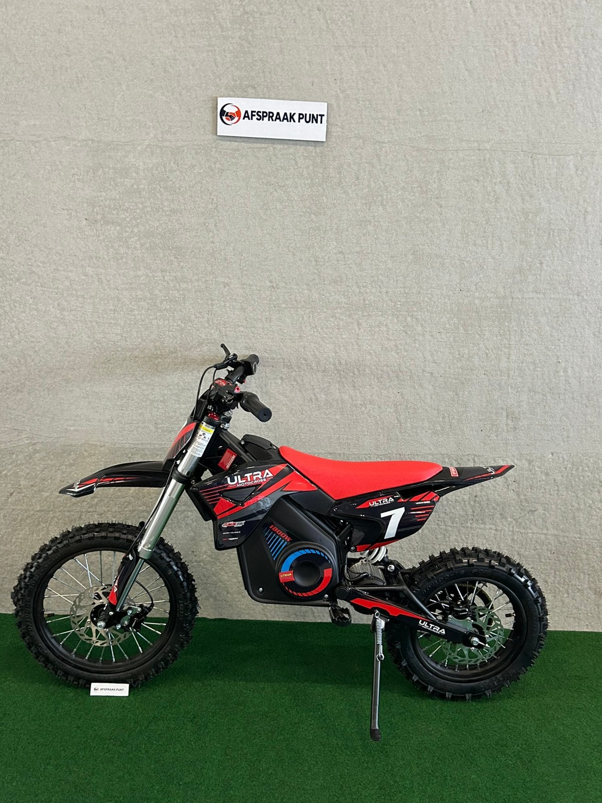 Nieuwe Ultra 1800 watt elektrische rode kinder crossmotor, Ultra, Nieuw, Afspraakpunt.nl, Afspraakpunt