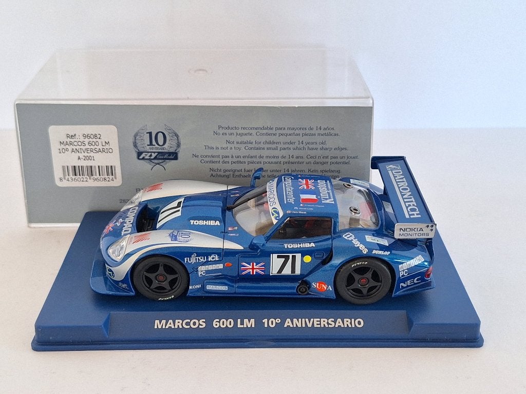 FLY A-2001 Marcos 600 LM #71 Mignault-Leslie 10º, Overige merken, Racebaan, Fly, Nieuw
