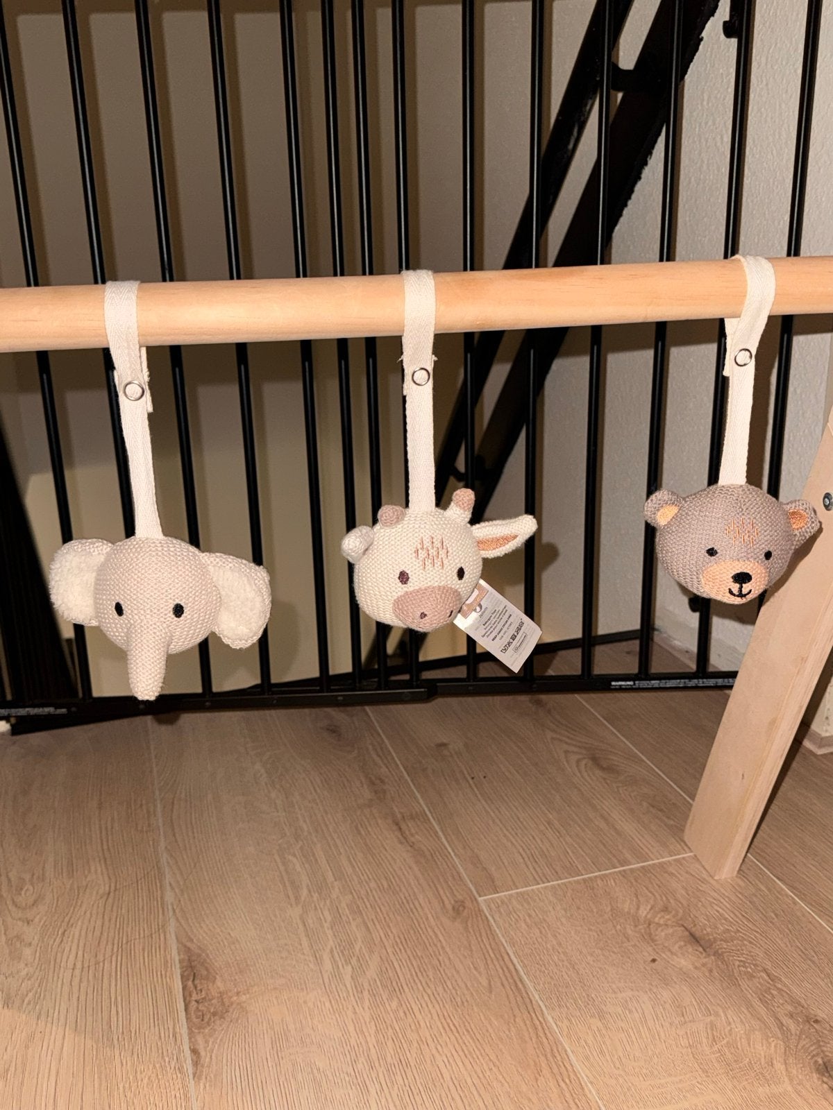 Jollein babygym met dierenhangers, Ophalen of Verzenden, Zo goed als nieuw, Babygym