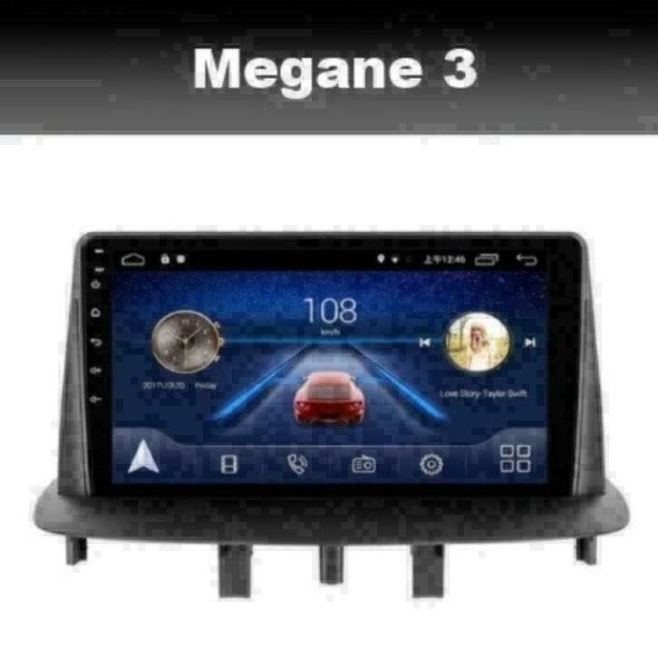 Renault Megane 2009-2016 radio navigatie android 9 wifi dab+, Auto diversen, Ophalen of Verzenden, Nieuw