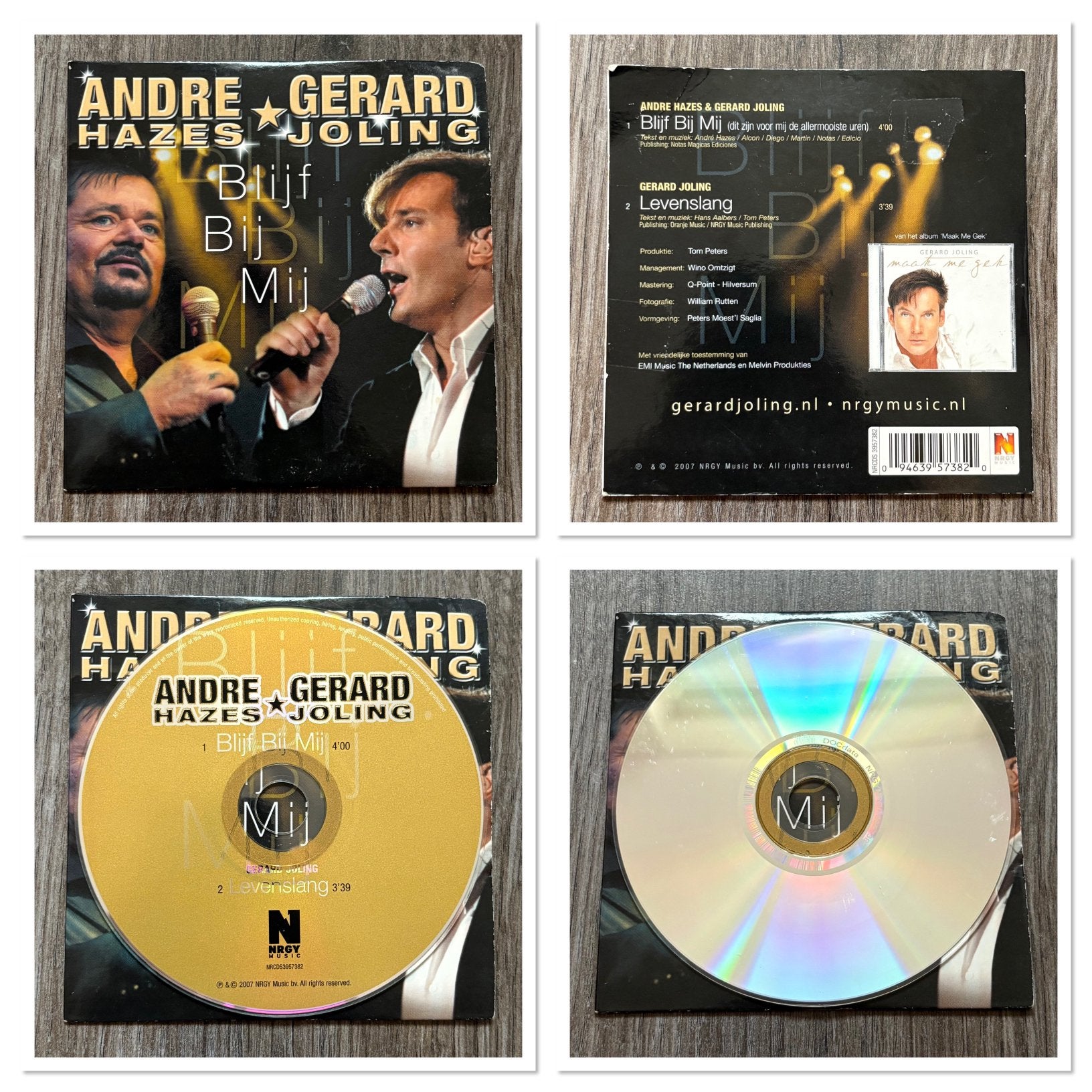 André Hazes & Gerard Joling: Blijf Bij Mij, Ophalen of Verzenden