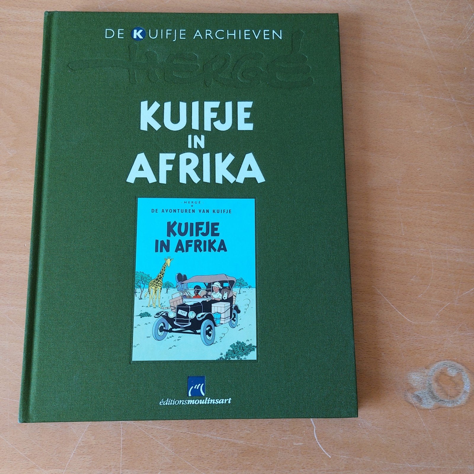 HC Kuifje Archieven Kuifje in Afrika, Boeken, Eén stripboek, Ophalen of Verzenden, Zo goed als nieuw, Hergé
