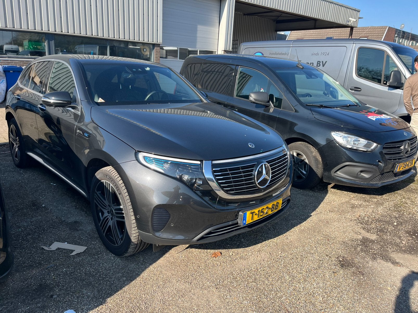 Te huur/shortlease Mercedes-Benz EQC 400 4MATIC 408pk 2023, Auto's, Automaat, 660 min, 1800 kg, 80 kWh