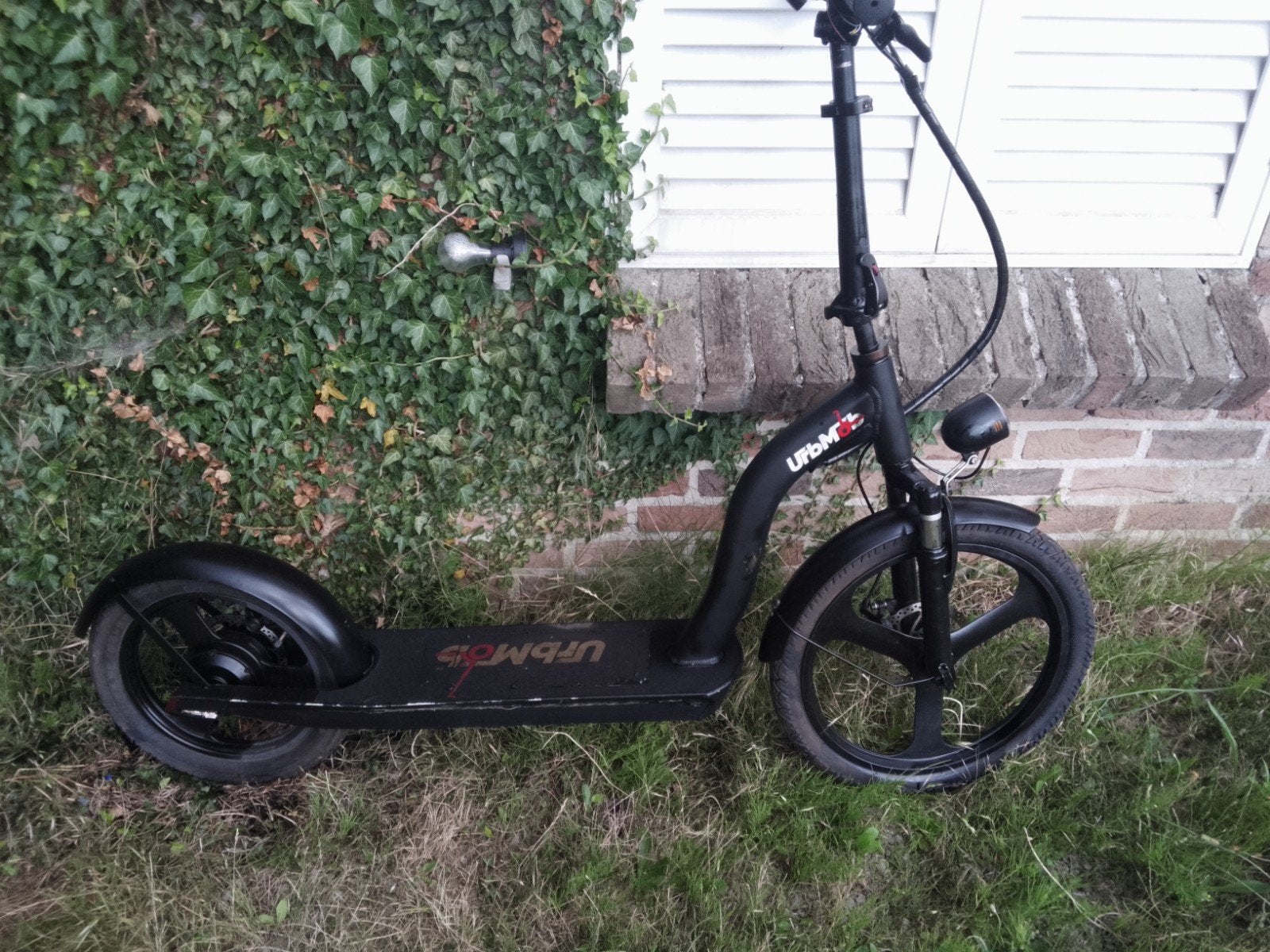 UrBMob elektrische step - Zwart, gebruikt 55 euro, Ophalen of Verzenden, Gebruikt, Elektrische step (E-scooter), UrBMob