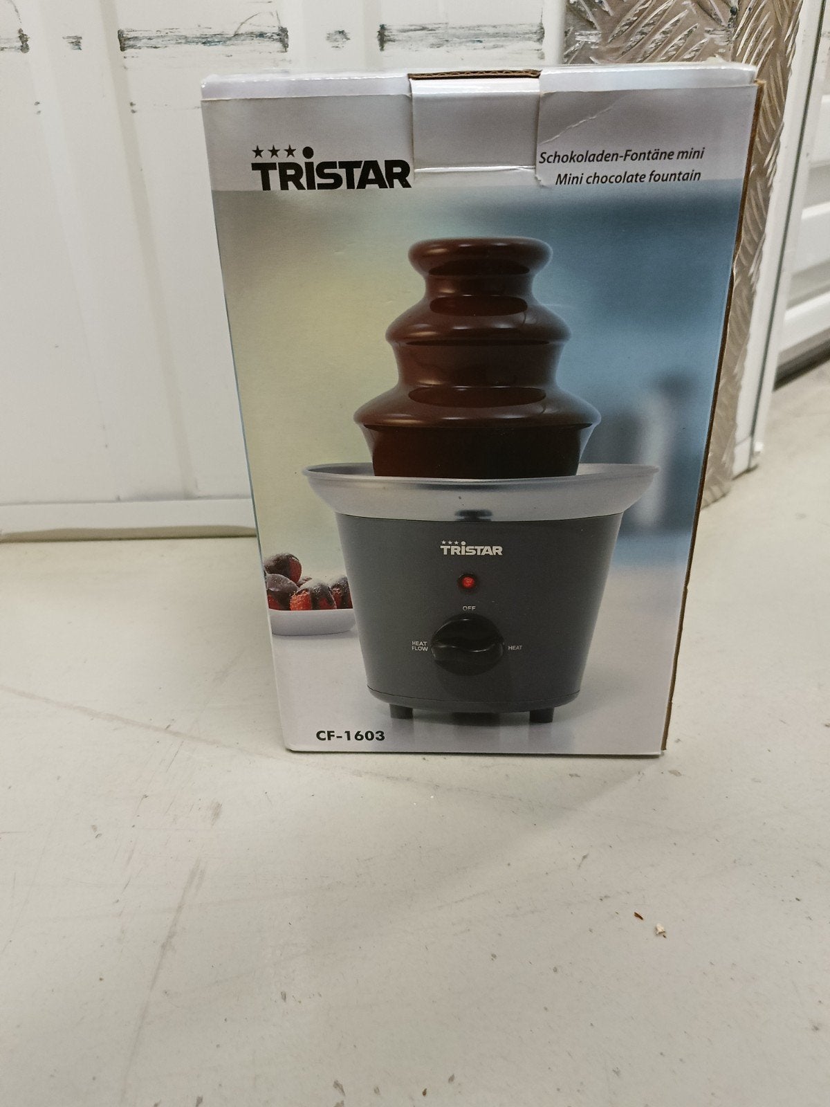 Nieuwe Tristar Mini Chocoladefontein CF-1603, Overige typen, Nieuw, Ophalen of Verzenden, Overige materialen