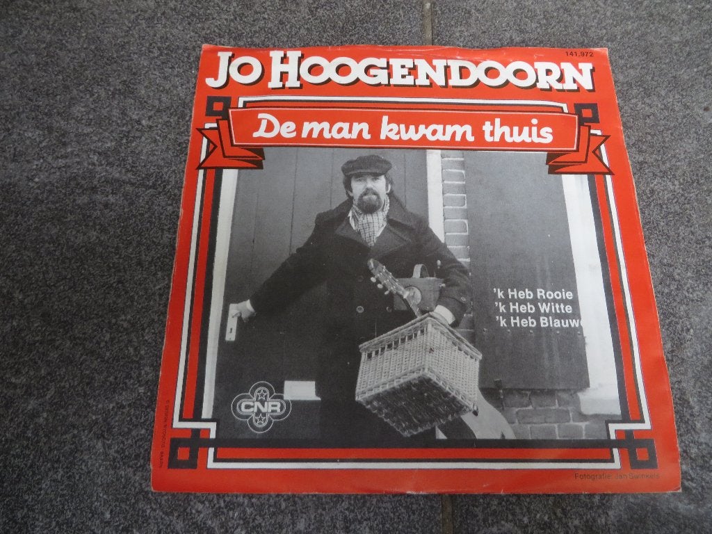 jo hoogendoorn -de man kwam thuis, Cd's en Dvd's, 7 inch, Ophalen of Verzenden, Levenslied of Smartlap, 1970 - 1979