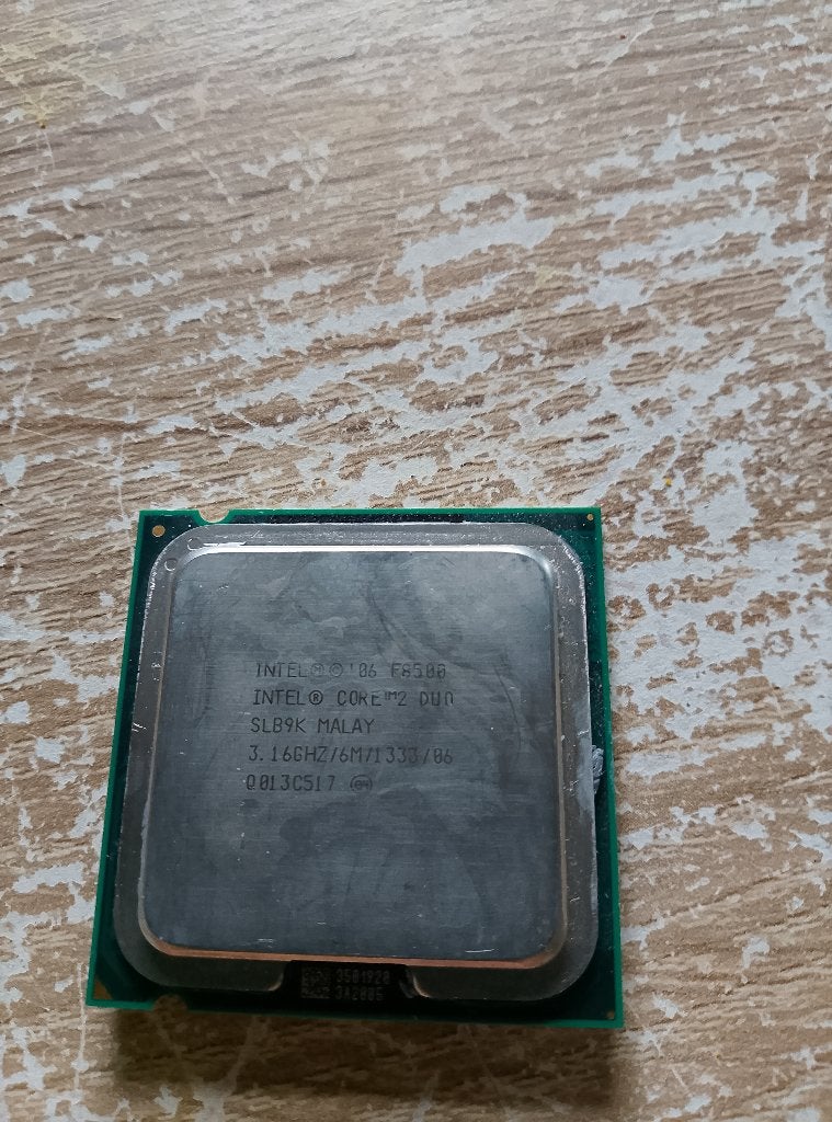 Intel Core 2 Duo E8500, Computers en Software, Processors, Gebruikt, Ophalen of Verzenden, 3 tot 4 Ghz, Socket 775