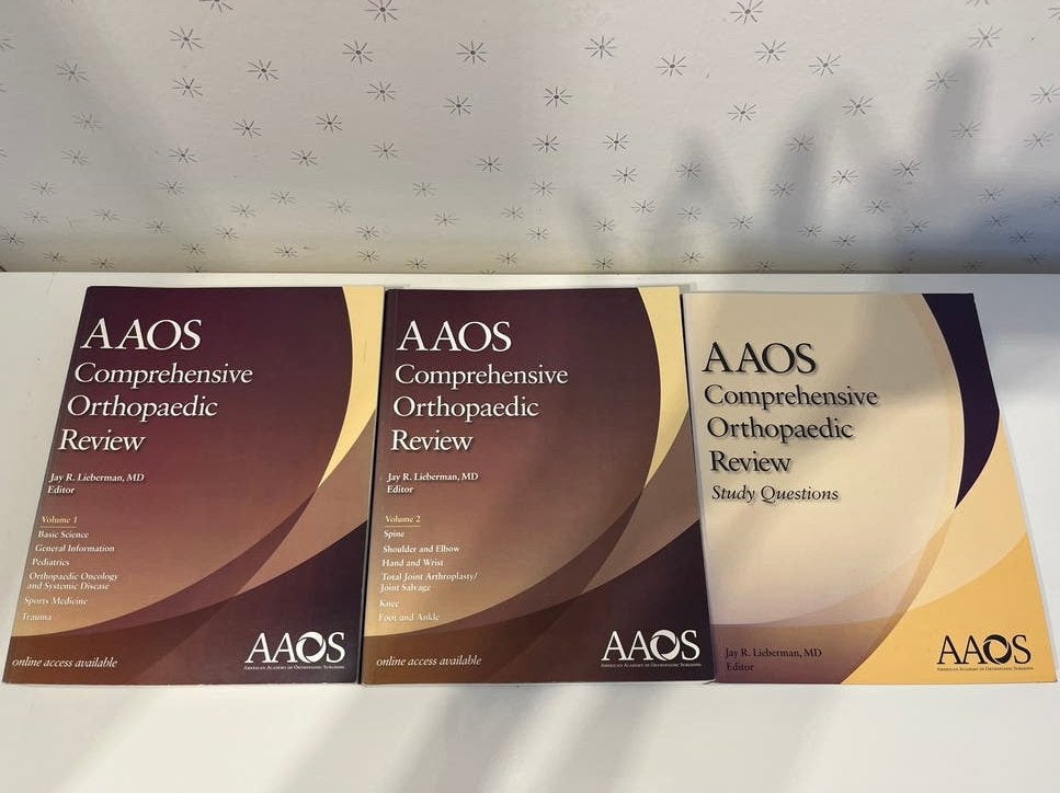 AAOS Comprehensive Orthopaedic Review - 3-delige set, Ophalen of Verzenden, Beta, Zo goed als nieuw, WO