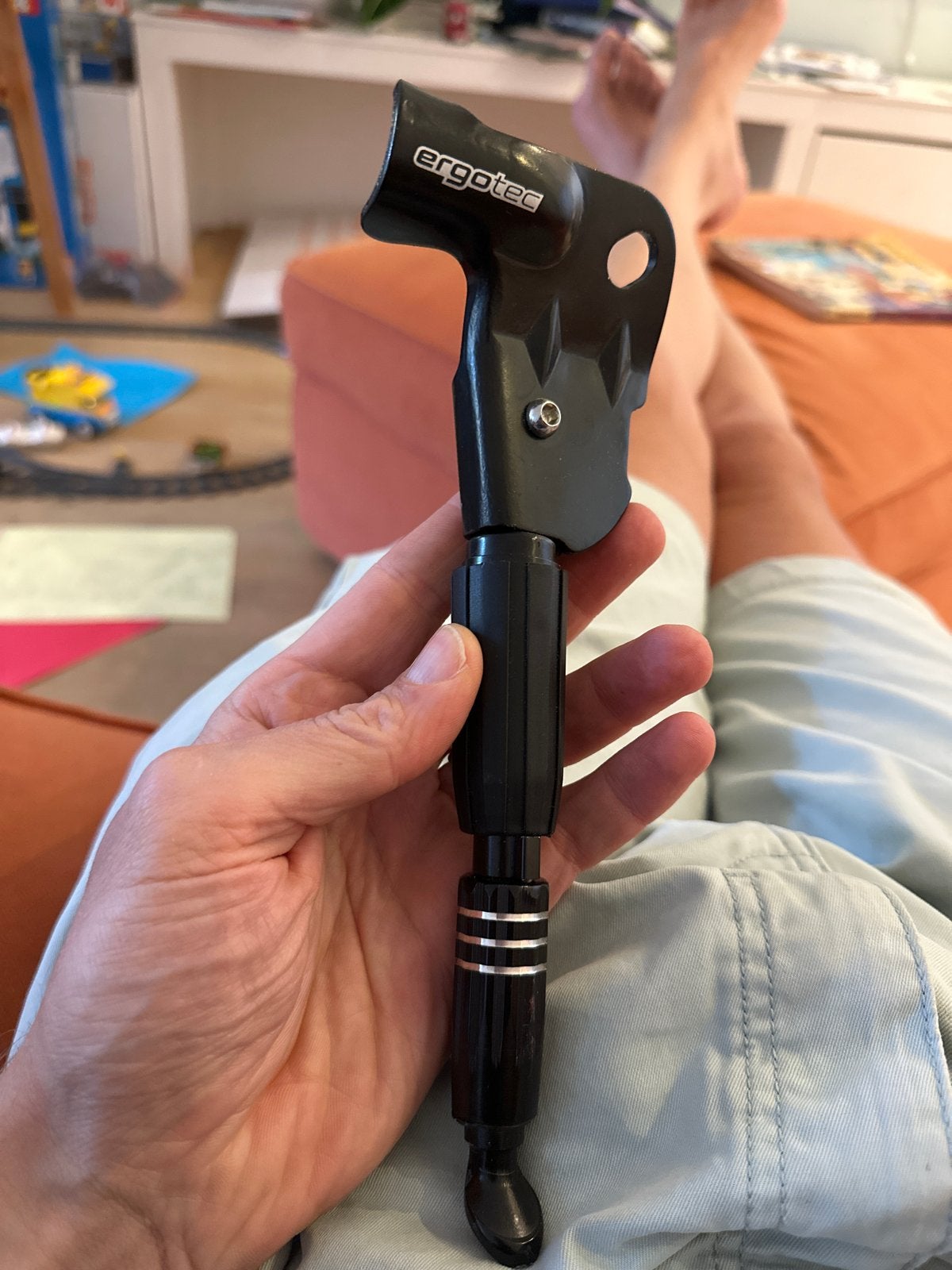 Ergotec verstelbare standaard voor kinderfiets, Overige typen, Nieuw, Ophalen of Verzenden, Aluminium