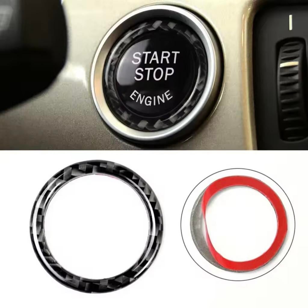 Bmw start-stop knop Ring/Trim. 2 kleuren. Nieuw!, Ophalen of Verzenden