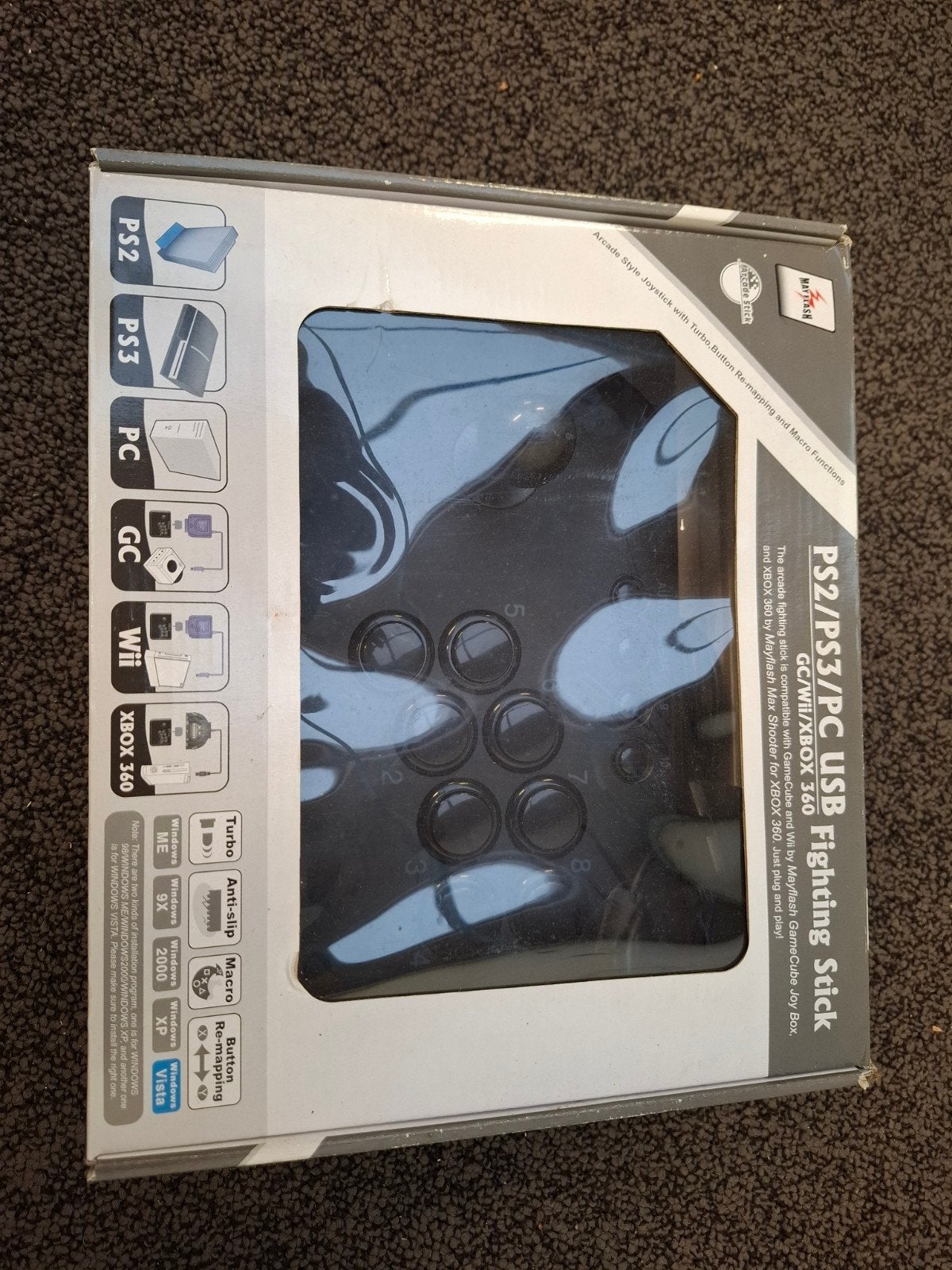 PS2/PS3/PC USB Fighting Stick GC/Wii/Xbox 360, Nintendo, Nieuw, Overige typen, Overige merken