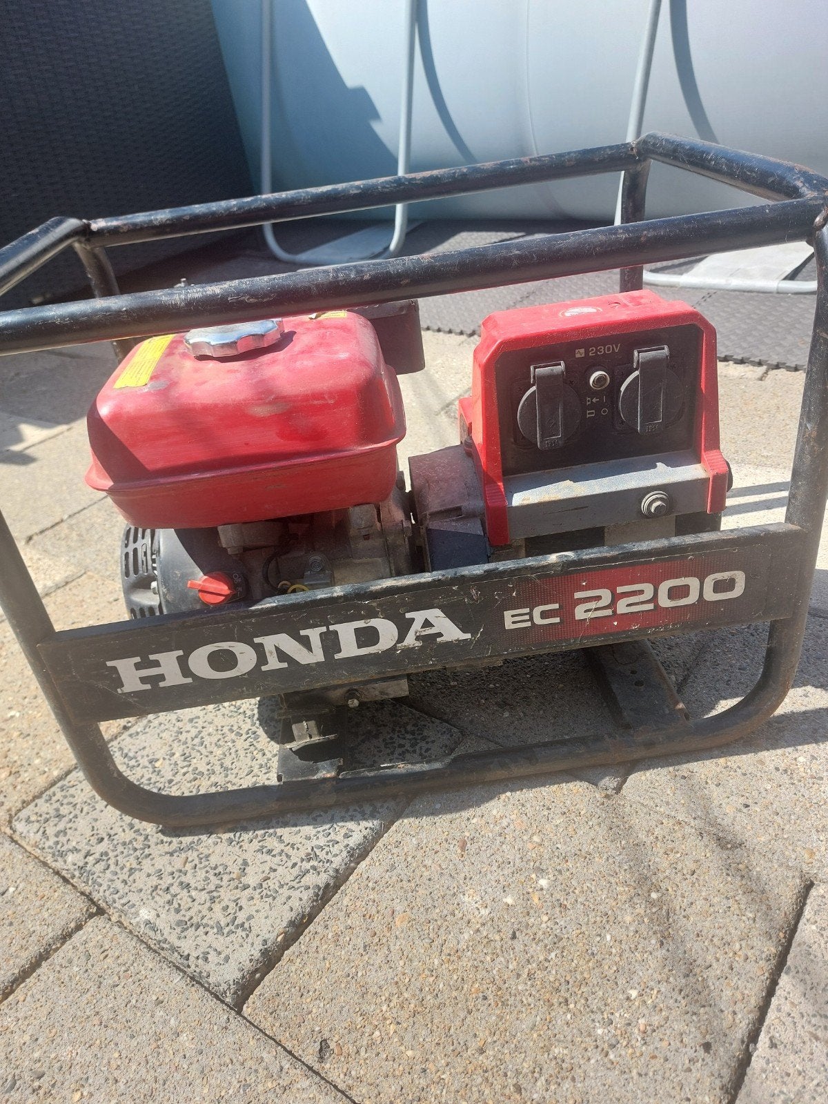 Honda EC2200   Aggregaat, Ophalen, Gebruikt