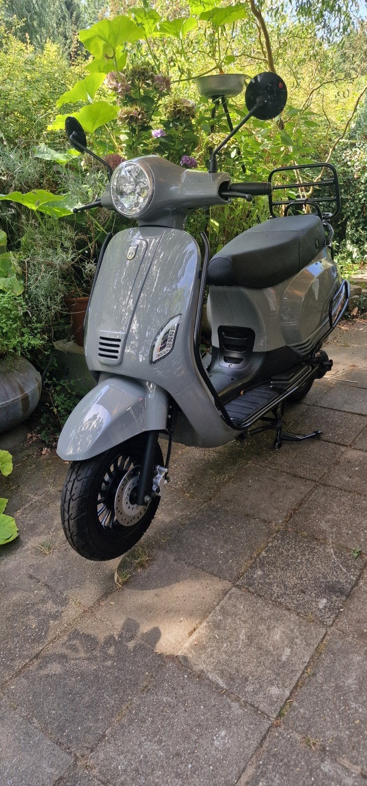 Nette BTC Riva i 4takt 50cc scooter, geel kenteken, Ophalen, Gebruikt, Maximaal 45 km/u, BTC RIVA