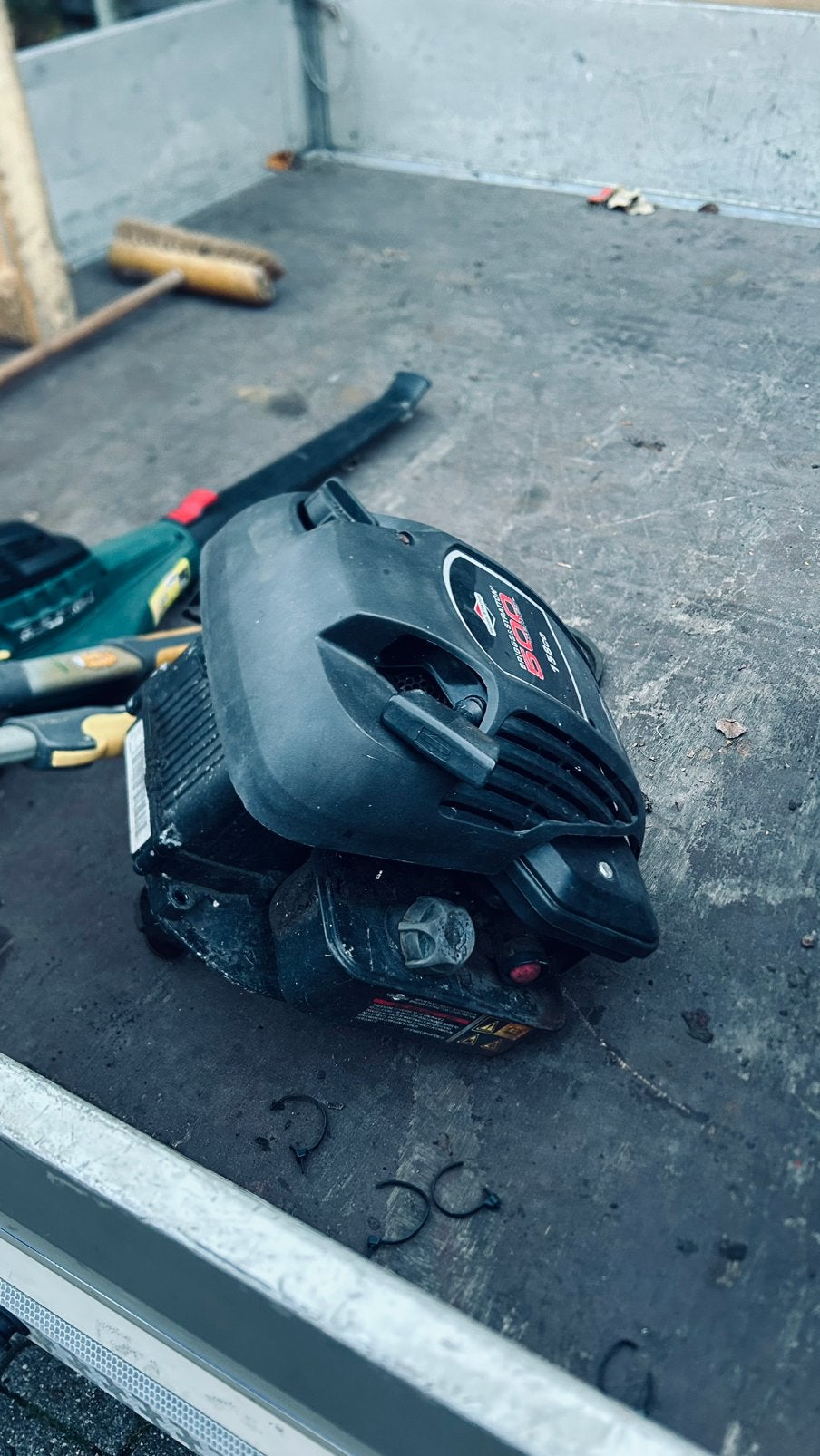 Honda en B&S Gras maaier motoren en onderdelen, Tuin en Terras, Ophalen, Cirkelmaaier, Gebruikt, Benzine-grasmaaier