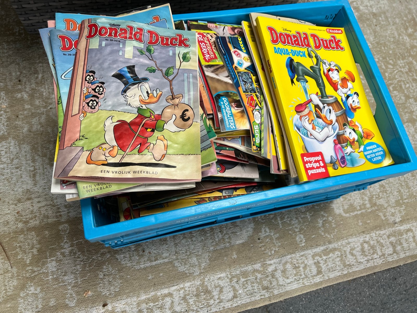 Grote verzameling Donald Duck tijdschriften, Ophalen, Gelezen, Overige typen