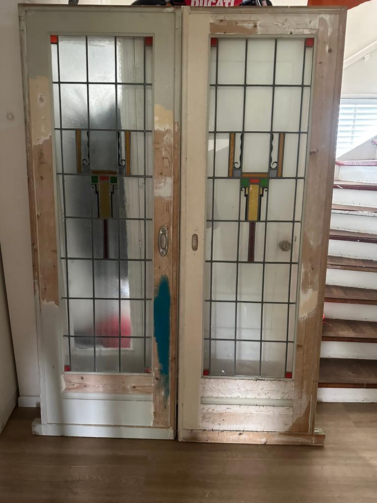 Ensuite deuren, Ophalen of Verzenden, Zo goed als nieuw, Binnendeur, 200 tot 215 cm