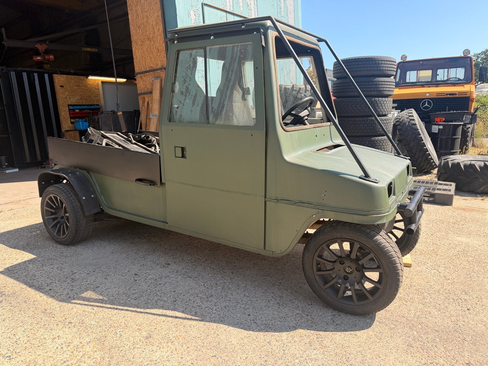 Gave Cushman met smart motor, Ophalen, 46 km of meer, 16 km/u of meer