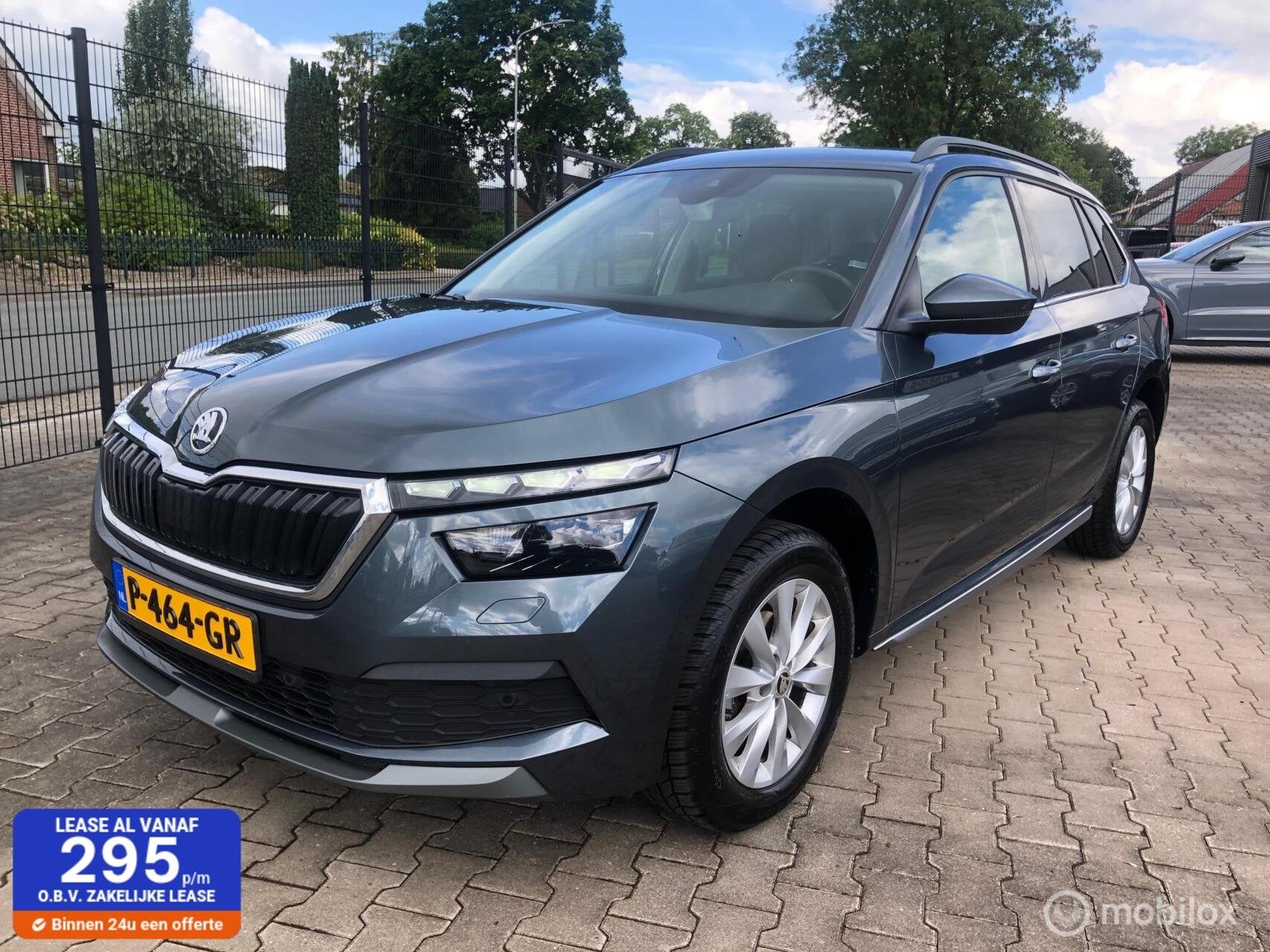 Skoda Kamiq 1.0 TSI DYNAMIC 110.PK DSG.7 NAVI APPLE CAR, Stof, Gebruikt, Kamiq, SUV of Terreinwagen