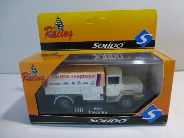 Solido Iveco Transafrica, Hobby en Vrije tijd, Modelauto's | 1:43, Ophalen of Verzenden, Zo goed als nieuw, Auto, Solido