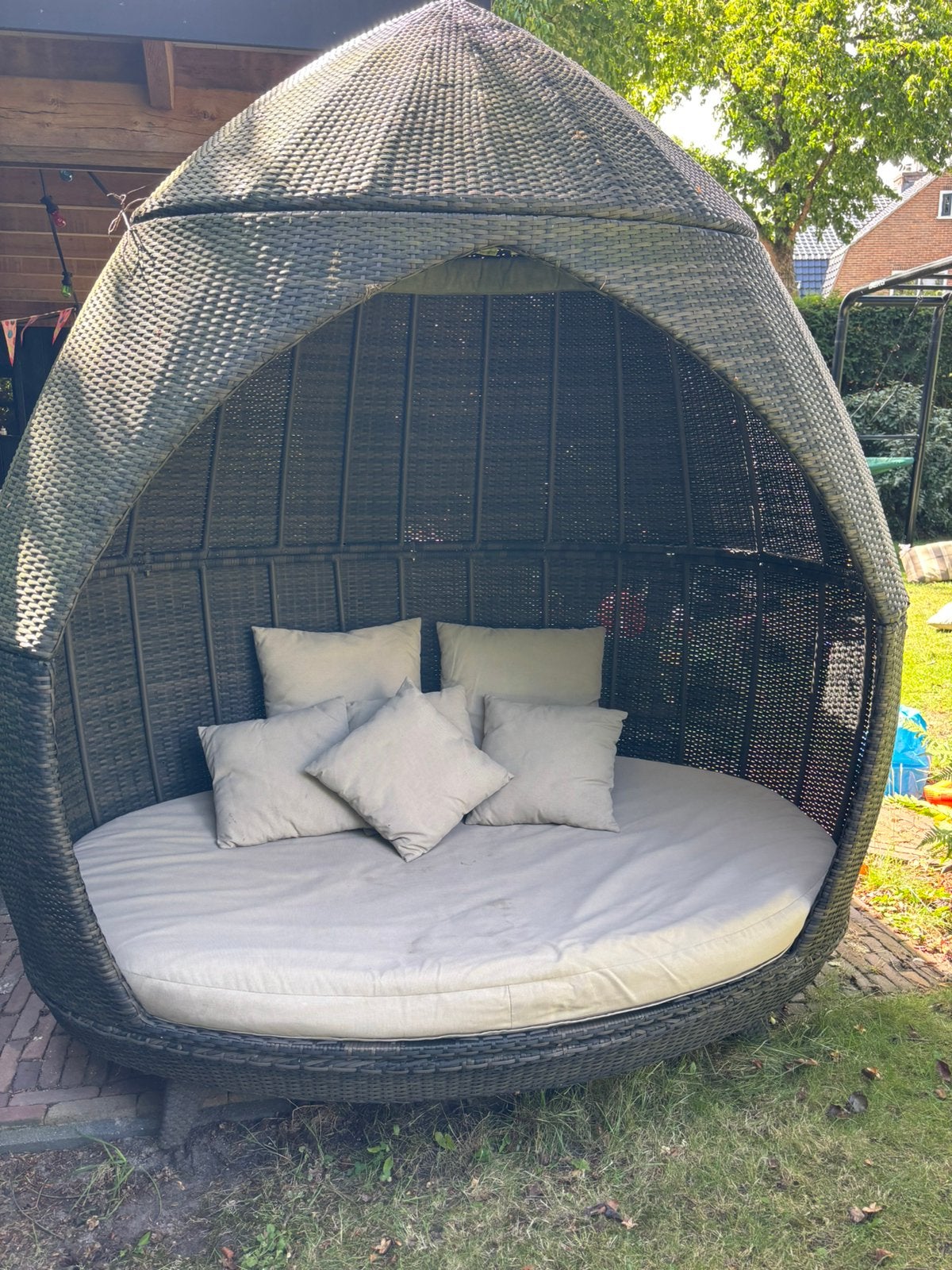 Lounge stoel, Ophalen, Gebruikt, Kunststof