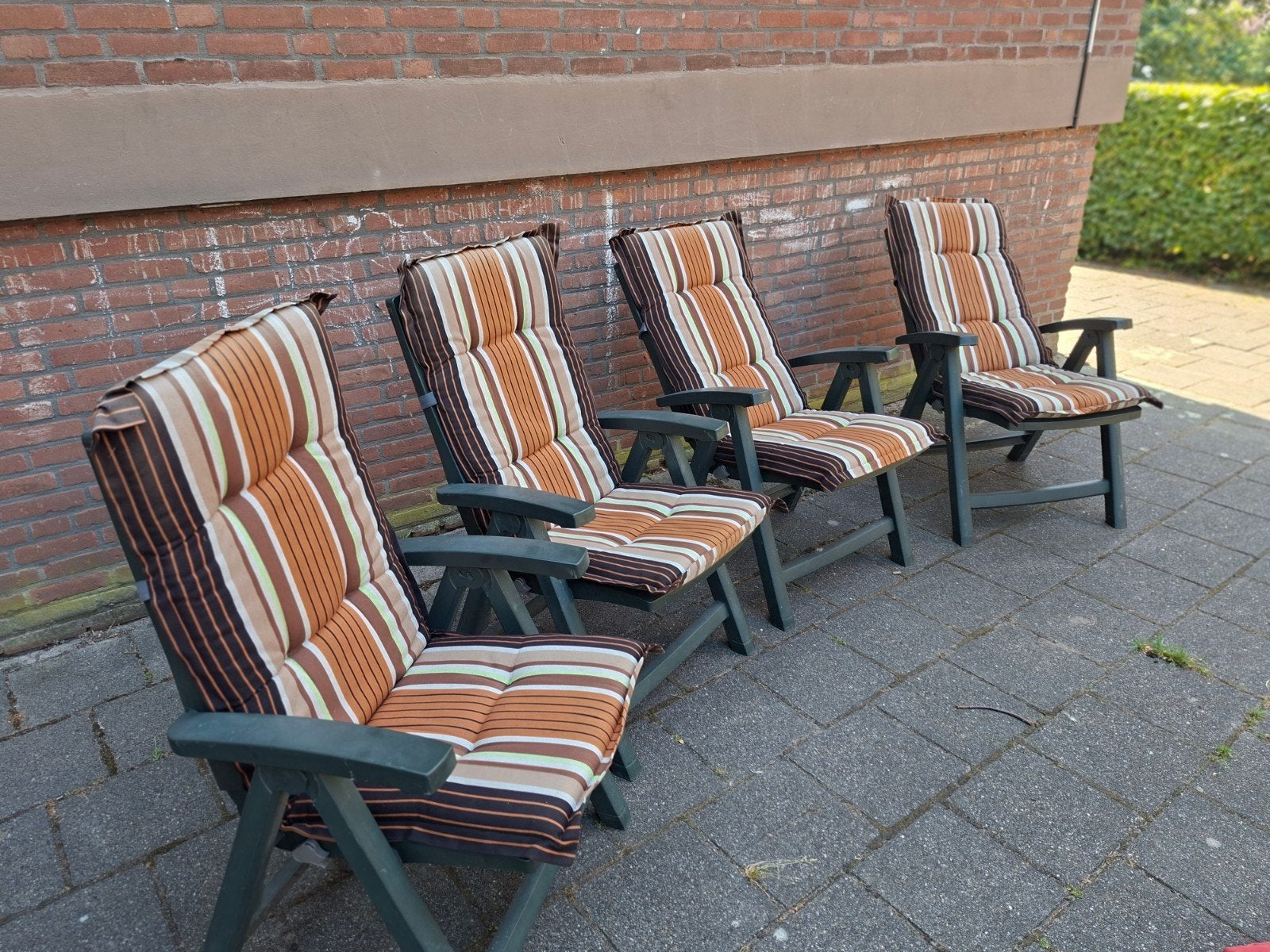 tuinstoelen hartman prestige, Ophalen, Gebruikt, Kunststof, Verstelbaar