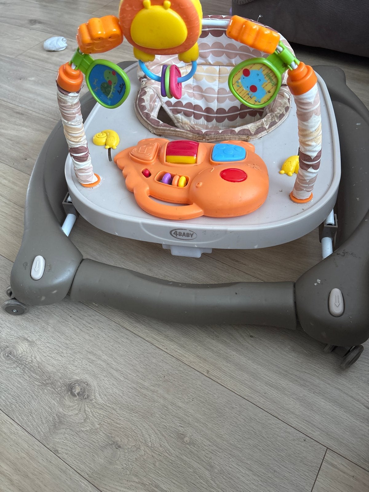 4Baby Loopstoel met schommelfunctie -plezier  vr je kleintje, Ophalen of Verzenden, Gebruikt