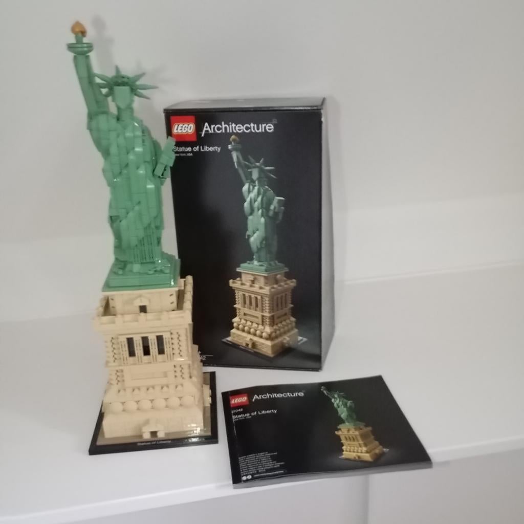 Lego Architecture Vrijheidsbeeld (21042), Compleet, Lego, Architecture, Ophalen of Verzenden