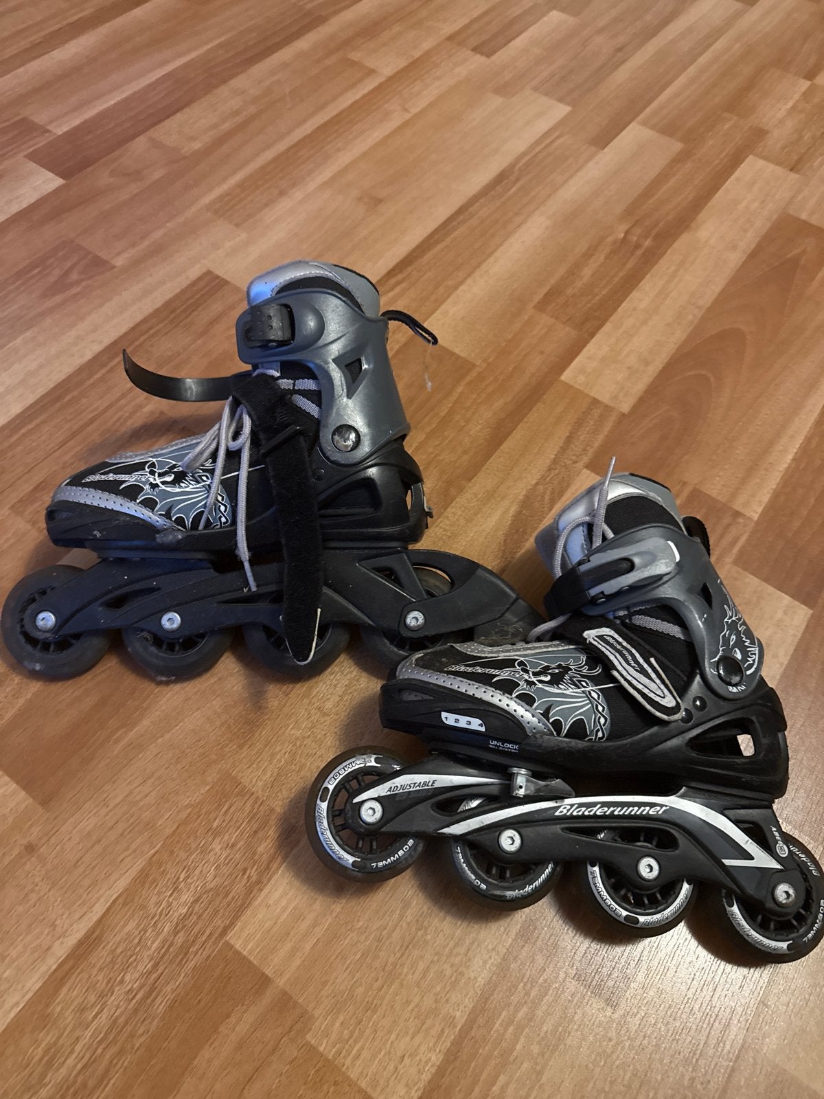 Bladerunner inline skates met helm - verstelbaar, Ophalen, Gebruikt, Overige typen, Overige merken