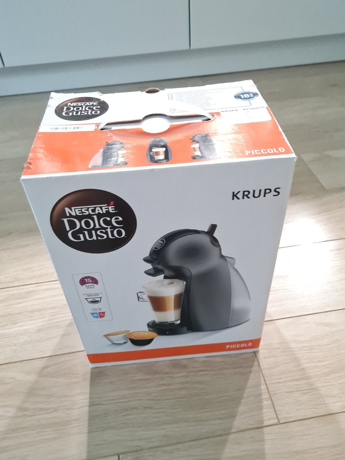 Nescafé Dolce Gusto Krups Piccolo Koffiezetapparaat kleur, Koffiemachine, Ophalen of Verzenden, Zo goed als nieuw, 1 kopje