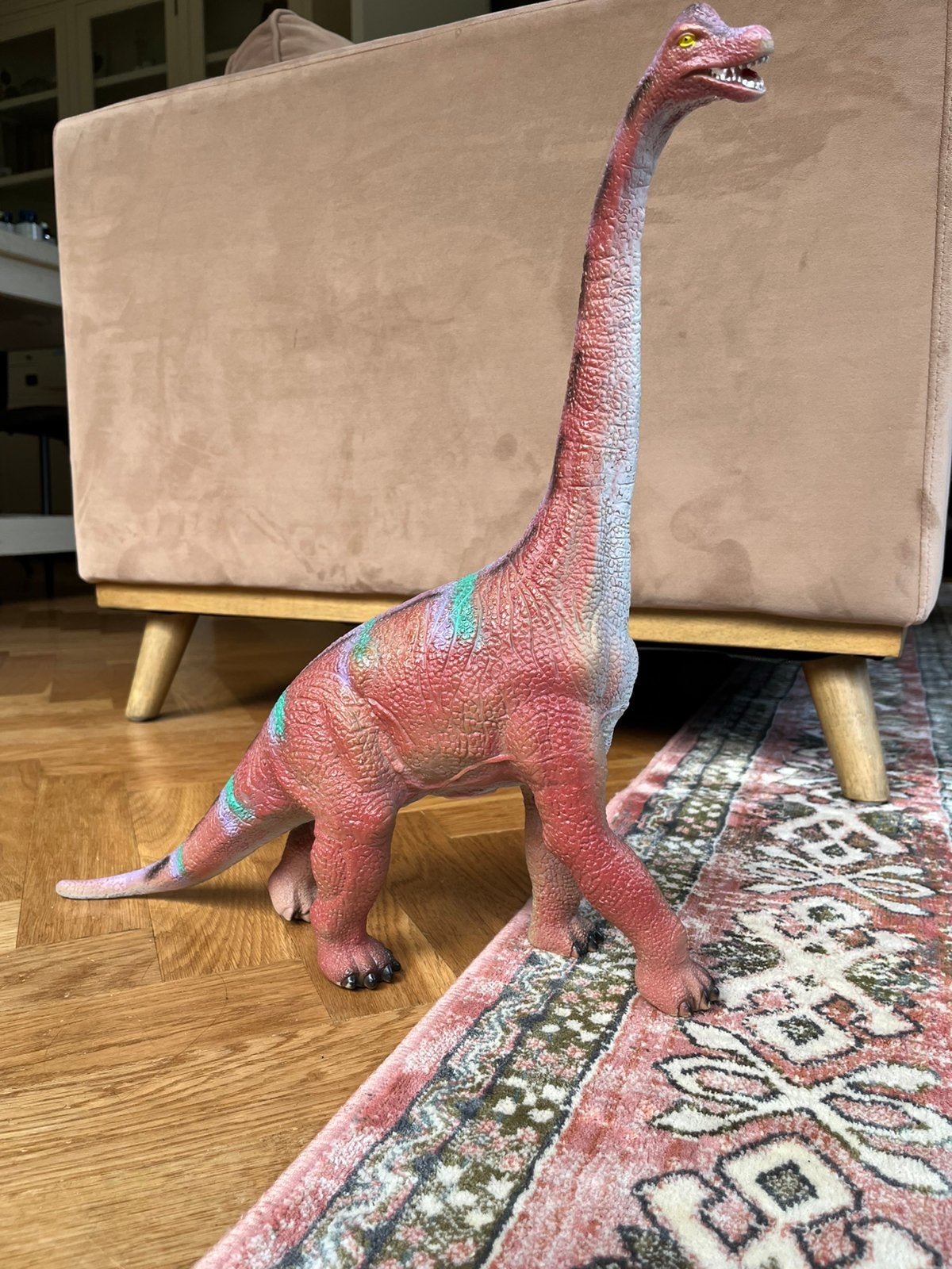 Brontosaurus, dinosaurus met brullend geluid, Ophalen of Verzenden, Zo goed als nieuw