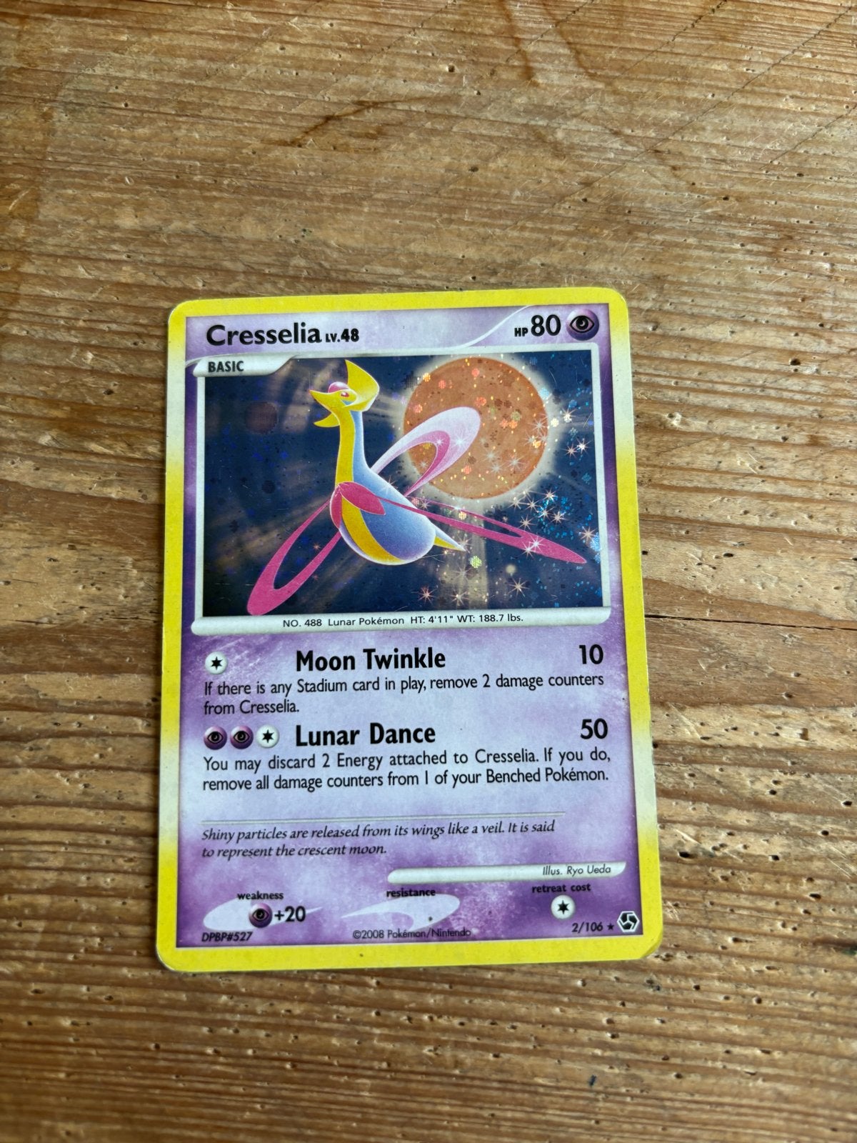 Cresellia holo Pokémon great encounter, Ophalen of Verzenden, Zo goed als nieuw