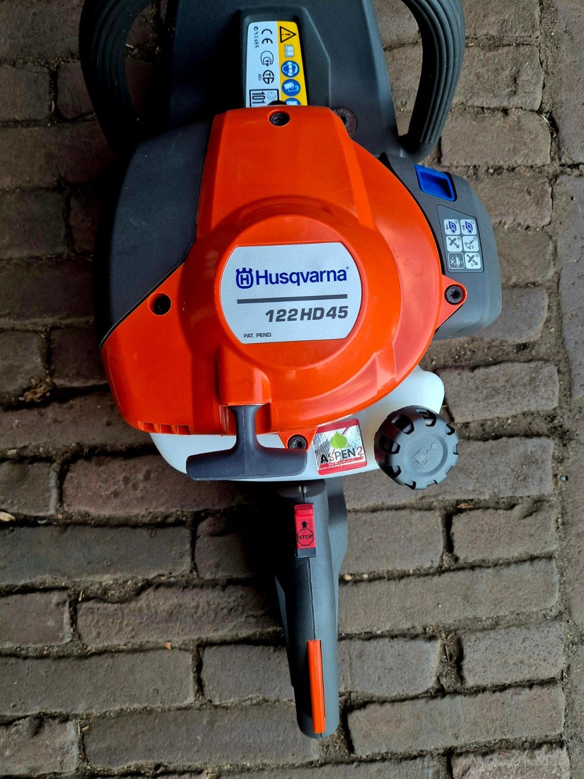 husqvarna heggenschaar zgan, Tuin en Terras, Ophalen, Zo goed als nieuw, Benzine