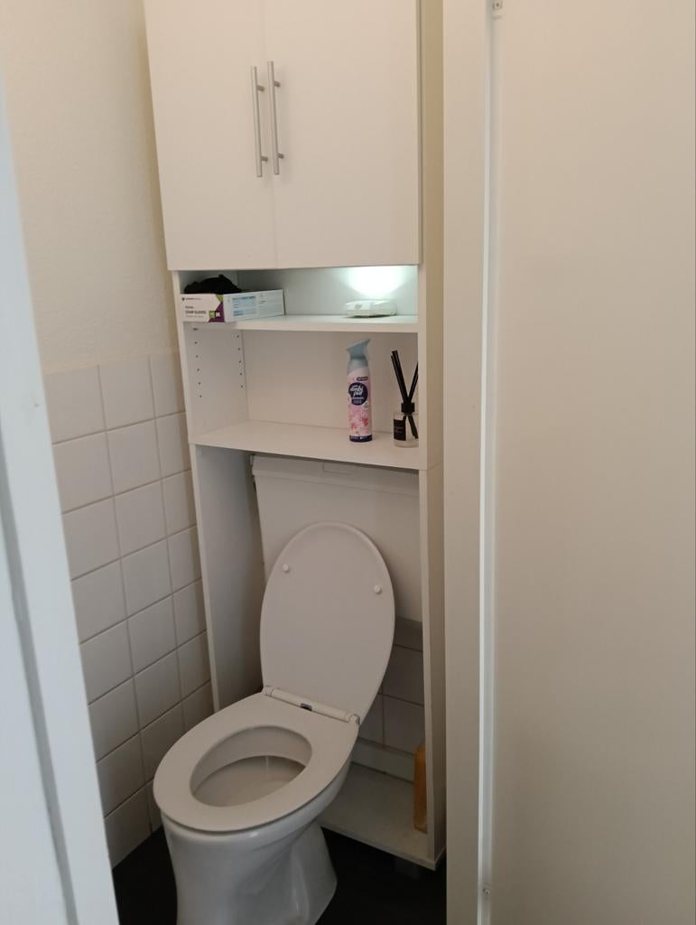 Wasmachine/toilet ombouw, Ophalen