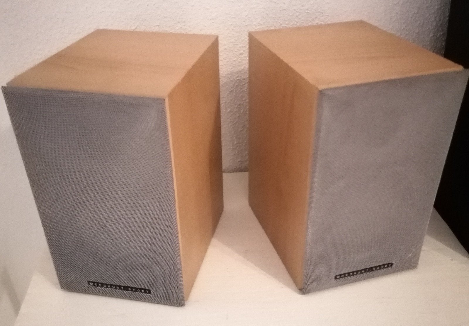 Mordaunt Short MS302 Boekenplank Luidsprekers - Set, Gebruikt, Ophalen of Verzenden, 60 tot 120 watt, Geschikt voor surround/home cinema