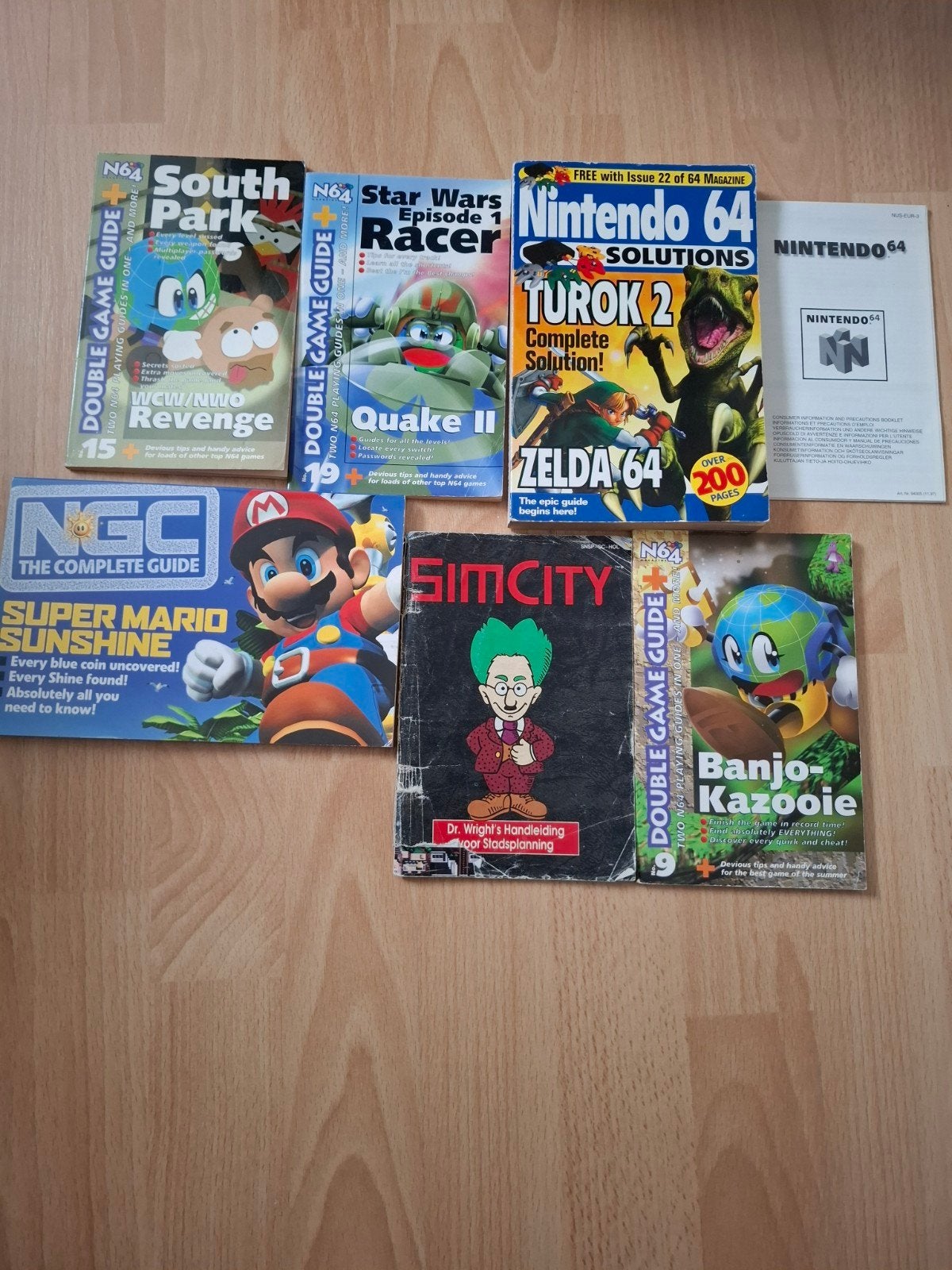 Diverse Nintendo Game Guides (N64, NGC), Ophalen of Verzenden, Gebruikt, Overige genres