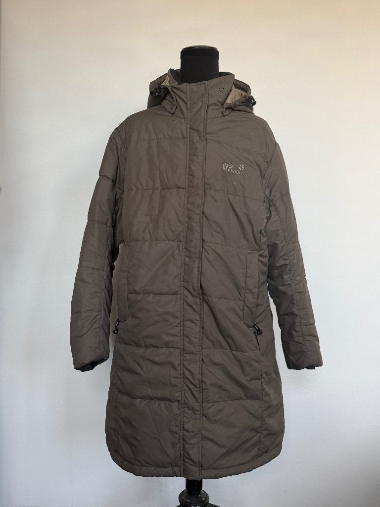 Bruine dames outdoor  jas Jack Wolfskin - maat 48, Bruin, Maat 46/48 (XL) of groter, Ophalen of Verzenden, Jack Wolfskin