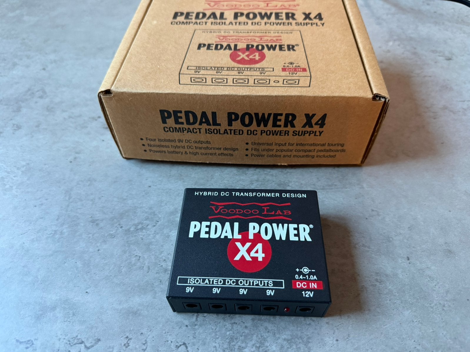 Voodoo Lab Pedal Power x4 - NIEUW, Ophalen of Verzenden, Nieuw