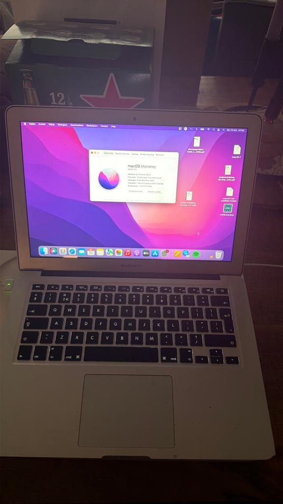 Macbook air 2017, Computers en Software, Apple Desktops, Ophalen, Zo goed als nieuw, Overige modellen