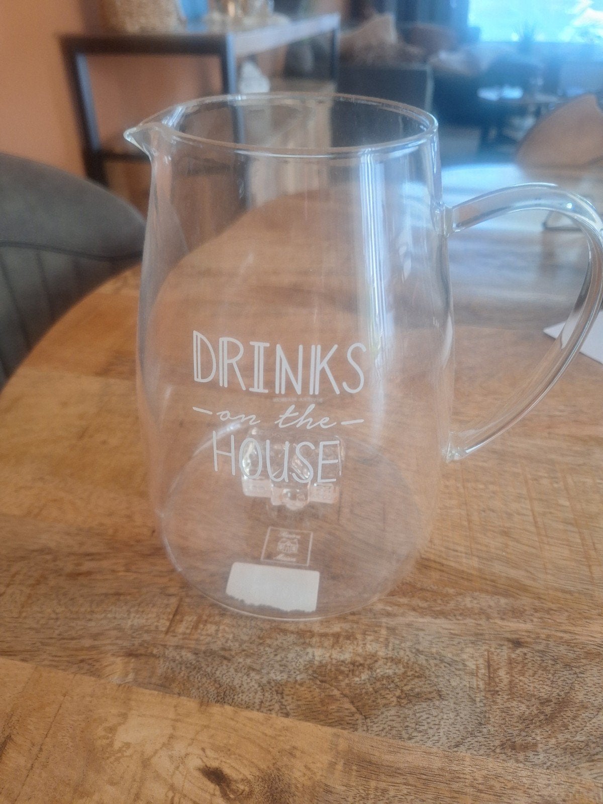 Riviera Maison sapkan 'Drinks on the House', Ophalen of Verzenden, Zo goed als nieuw, Riviera Maison, Glas