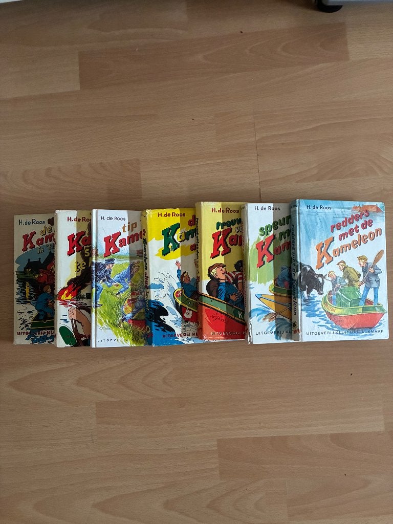 Kameleon leesboeken, Boeken, Ophalen, Gelezen, H. de Roos