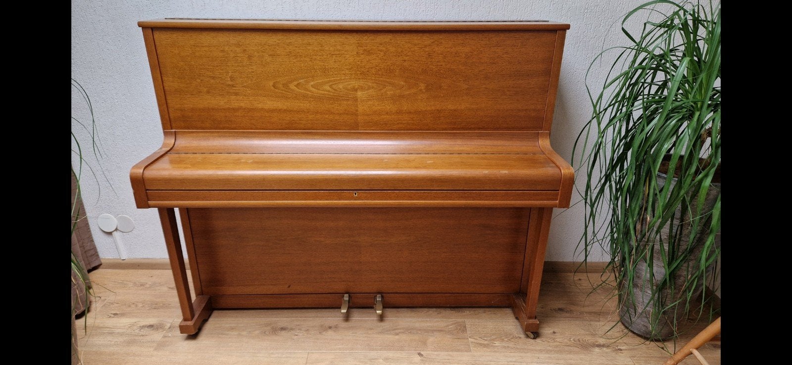 Grotrian Steinweg piano - Goed onderhouden, Muziek en Instrumenten, Piano's, Ophalen, Gebruikt, Bruin, Piano