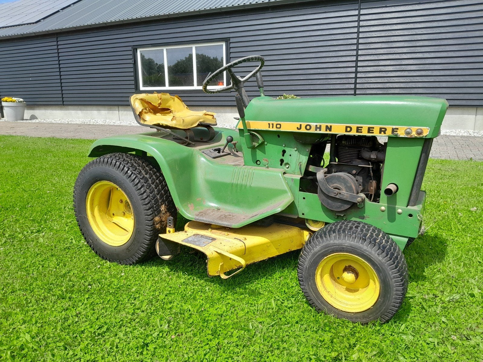 Klassieke John Deere 110 oldtimer zitmaaier, Ophalen, Gebruikt, John Deere, Versnellingen