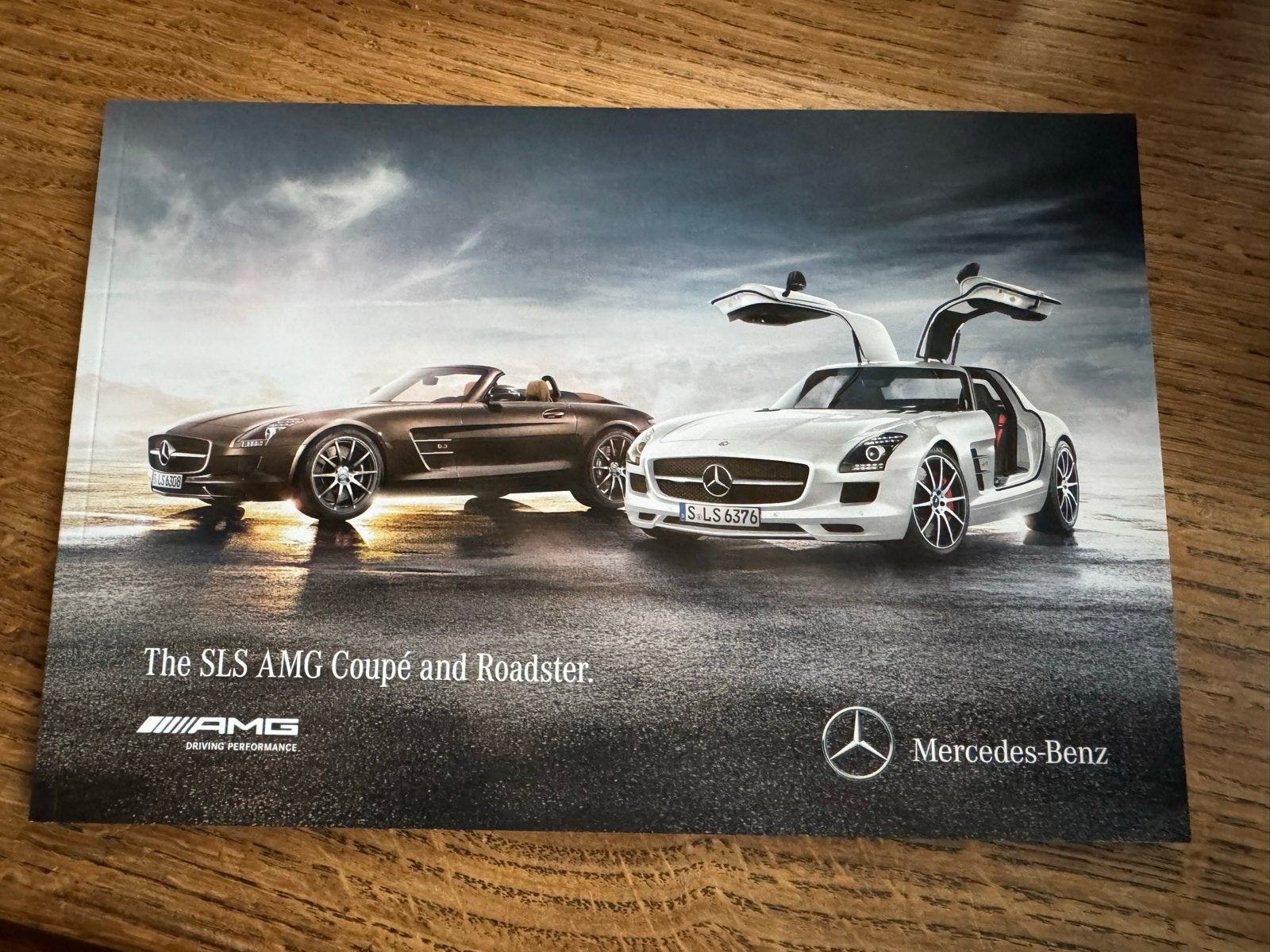 Mercedes-Benz SLS AMG Coupé en Roadster brochure 2013, Ophalen of Verzenden, Zo goed als nieuw, Mercedes
