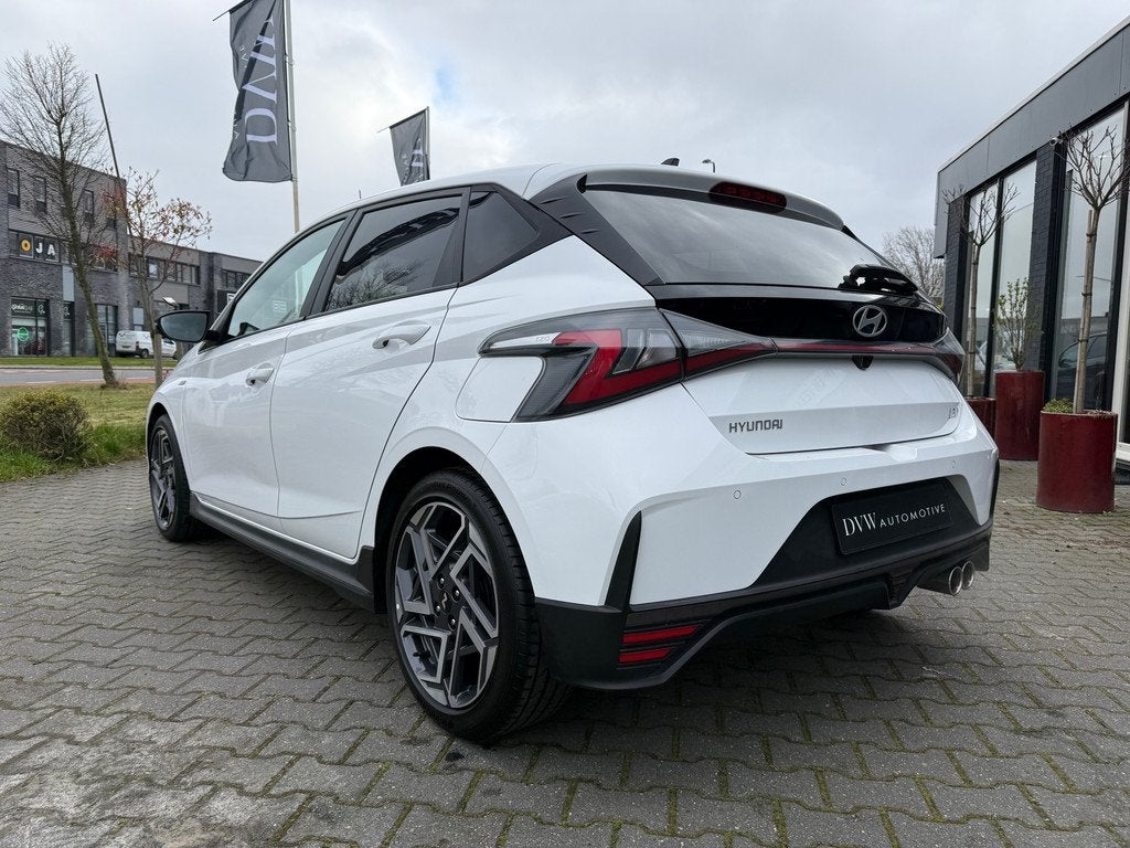 Hyundai I20 1.2 N-Line, Auto's, Hyundai, Voorwielaandrijving, Stof, Gebruikt, Zwart