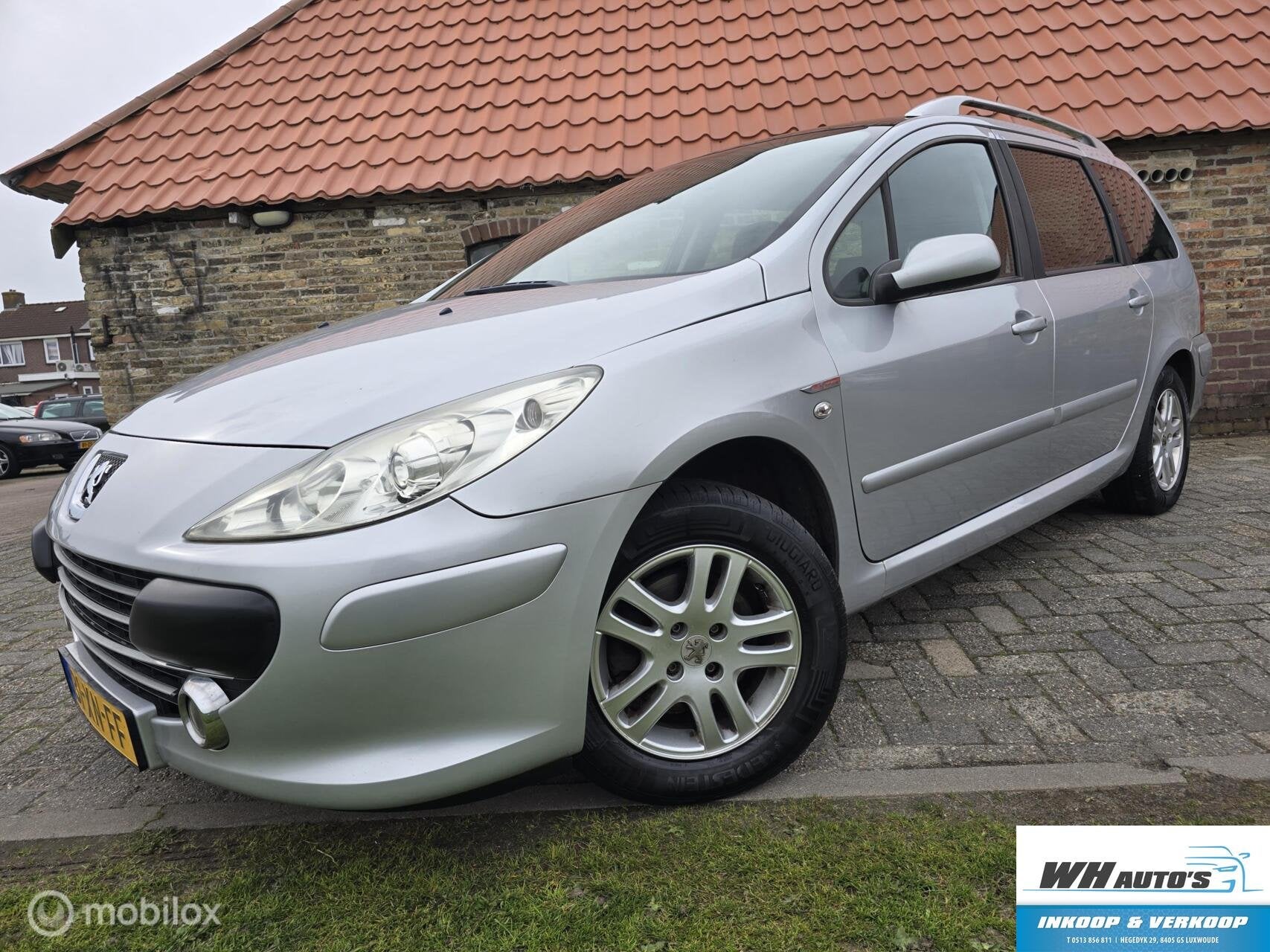 Peugeot 307 SW 1.6-16V Pack, Auto's, Peugeot, Gebruikt, 715 kg, 7 stoelen, Origineel Nederlands