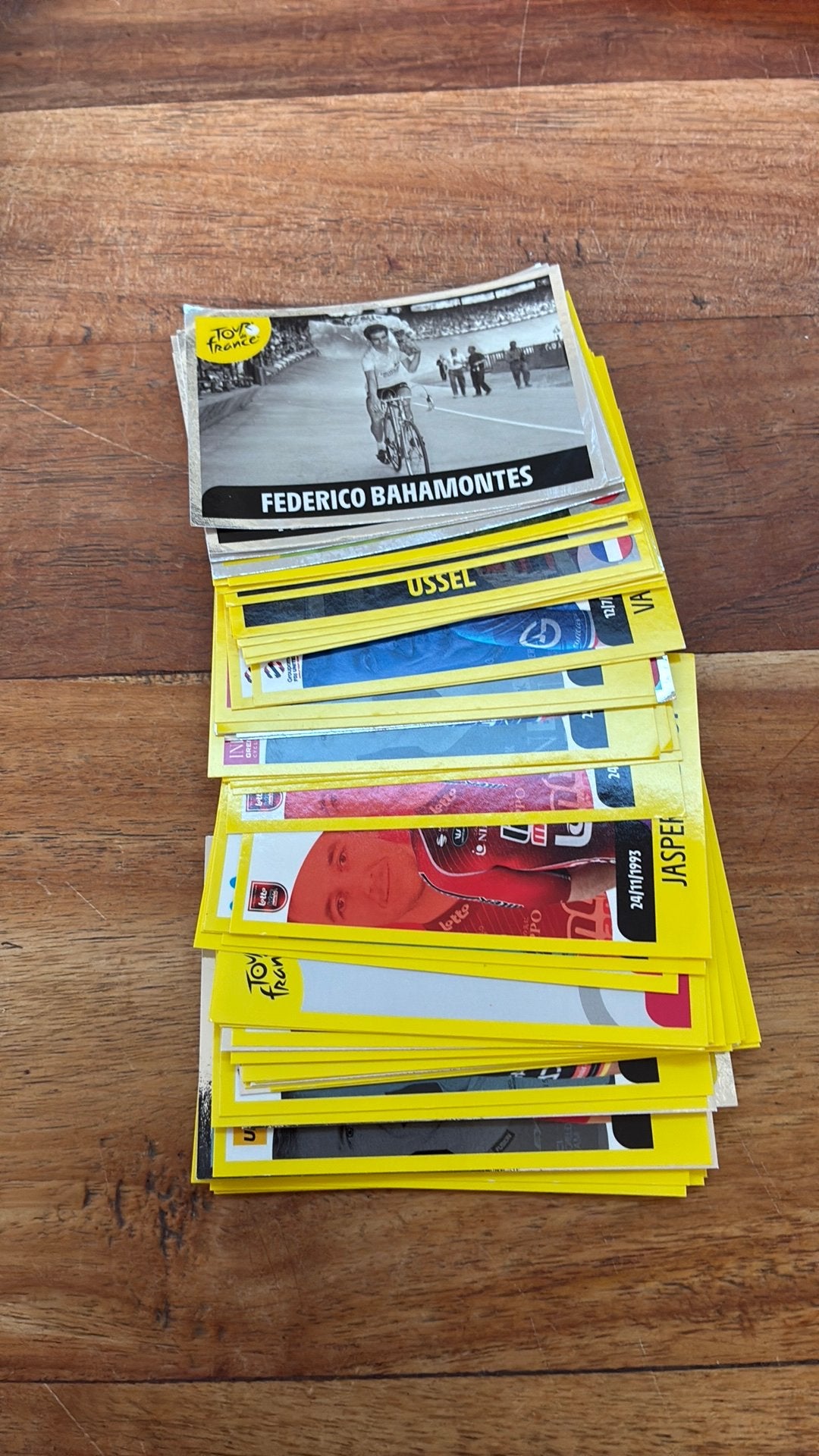 Panini tour de france ruilen!, Ophalen of Verzenden, Zo goed als nieuw, Meerdere stickers
