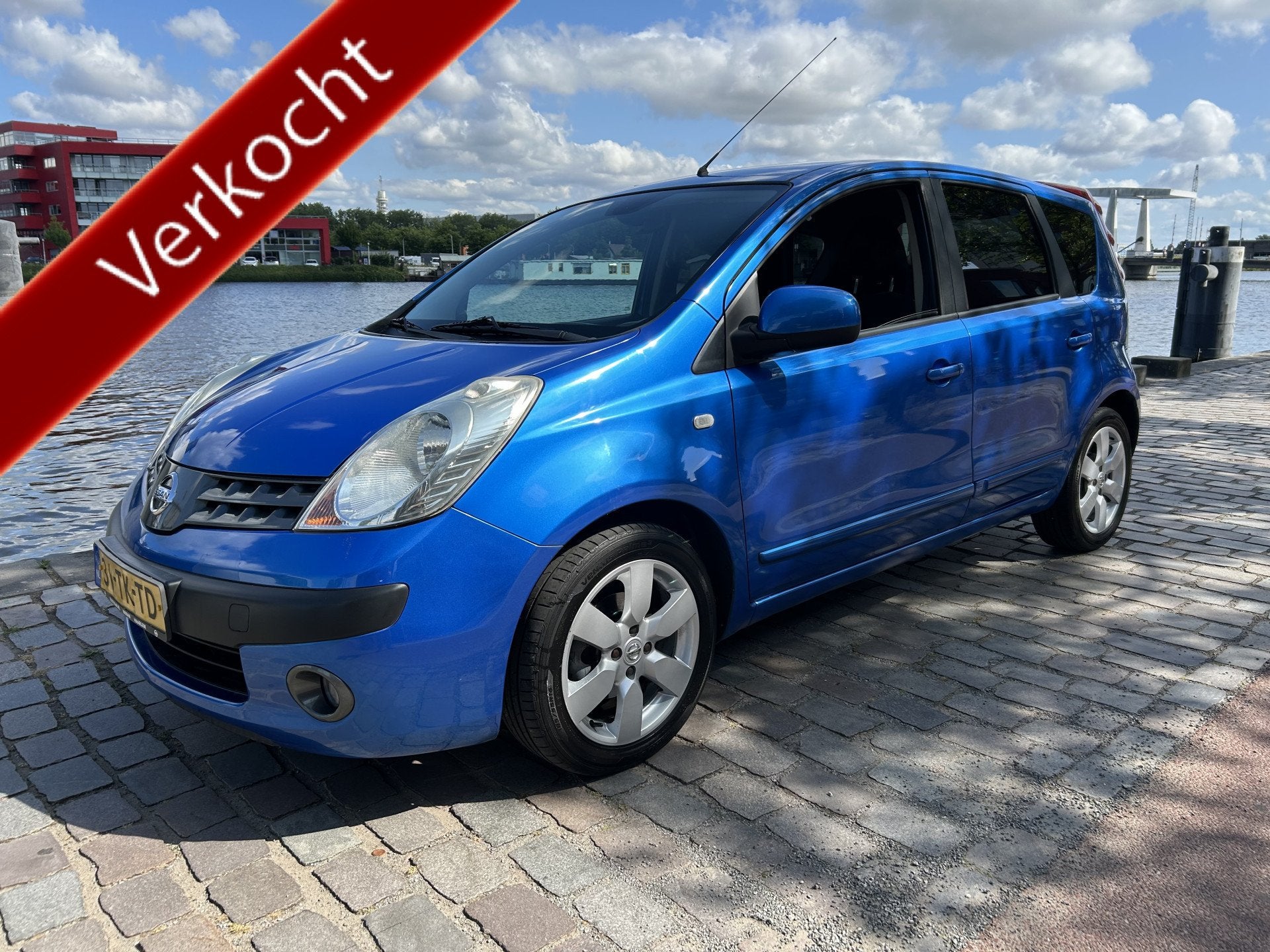 Nissan Note 1.4 First Note 112.000 km airco/ecc apk, Auto's, Voorwielaandrijving, Stof, 40 €/maand, Zwart