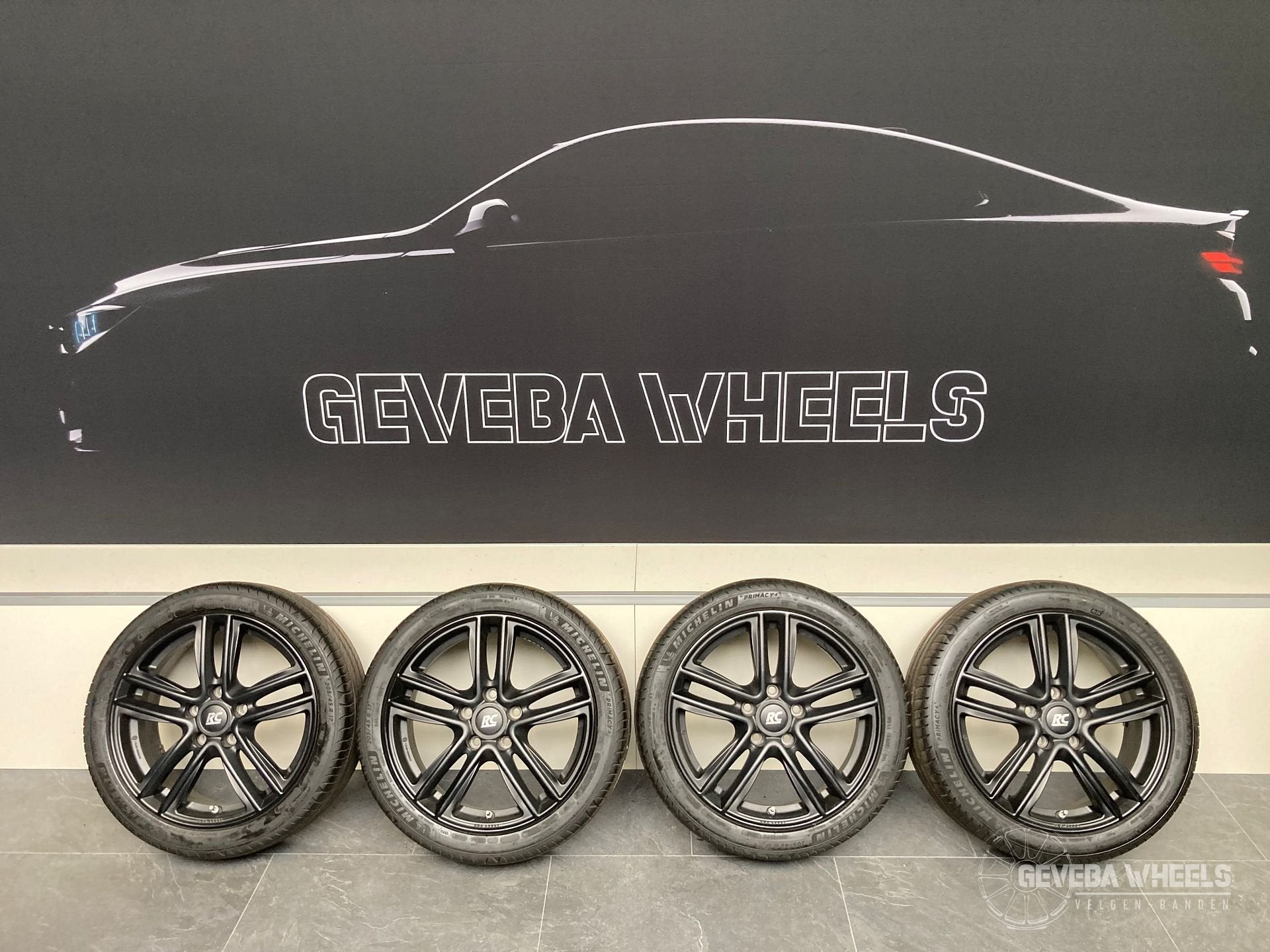 17” Suzuki Swift Sport velgen + Michelin banden 5x114.3 TPMS, Auto-onderdelen, Banden en Velgen, Gebruikt, -, -, Banden en Velgen