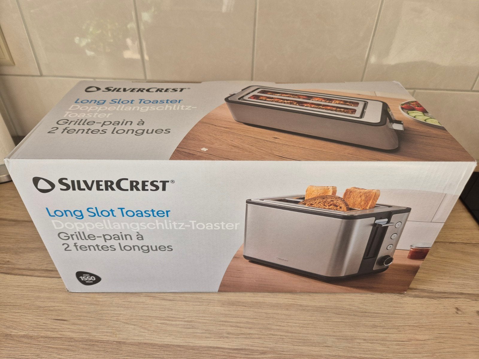 silvercrest broodrooster nieuw, Ophalen, Nieuw, Uitneembare kruimellade